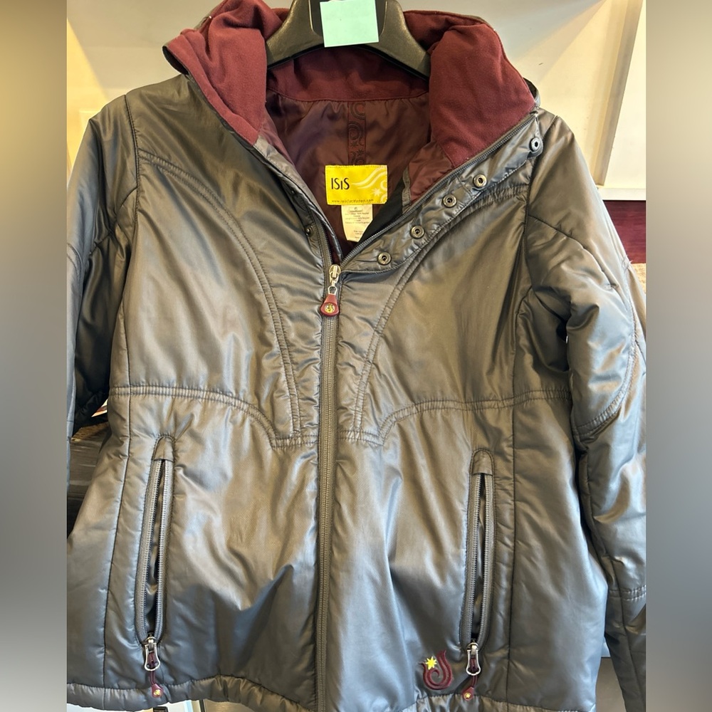 Women’s ISIS winter jacket size 6 dark gray